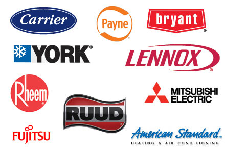 heating and air conditioning manufacturer logos